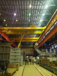 Double girder electric overhead travelling bridge crane