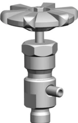 1213-6-0 Shut-off valve (drain valve)