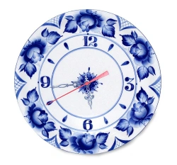 Wall clock Plate porcelain 993004210