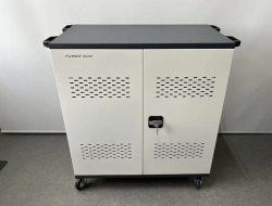 Storage trolley with charging system for laptops and tablets POWER BOX, NB series
