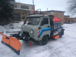 Multifunctional combined machine MKM-1904-05 "Cleaner" with attachments