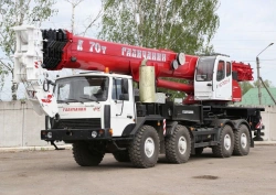 Truck crane ??-75721-6 and its modifications (using the cabin ??-55713.52.100-6 and its modifications) (special, auto crane) (sp