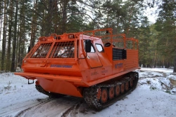 Multipurpose snowmobiler KTM-12E