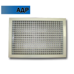 Ventilation grille with rotary louvres ADR-K 200x600MM 1,9KG