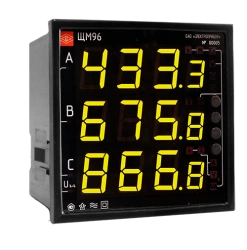 Multifunctional digital electrical metering device: ShchM96 version