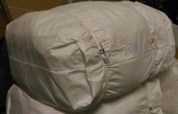 Medical cotton wool hygroscopic surgical, cotton, non-sterile according to GOST 5556-81, packing bale 20kg