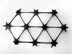 Polymer hexagonal geogrid (triaxially oriented) of "RGK TX" grade