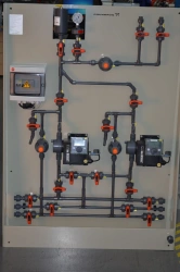 Dosing unit for dosing solutions, reagents and liquids: DSS PP S DDA 7,5-16 AR/PVC/V/C
