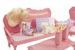Dolls' furniture "Little Princess" (soft pink)