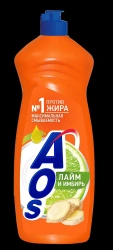 AOS Lime & Ginger Washing Up liquid