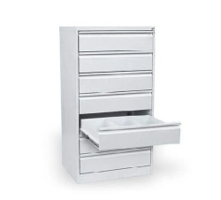 Metal file cabinet