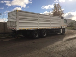 Special cargo truck without swing gate, without awning and curtain mechanism model 4589B8 on chassis KAMAZ: 43118-A5, 4311