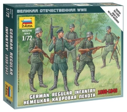 Assemblage model "German infantry cadre infantry"