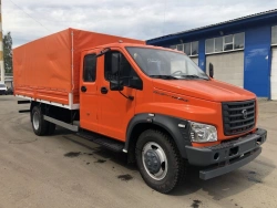 Trucks with diesel engine type 2797, modifications: 279763, on the basis of GAZON NEXT chassis of C42R33 modifications, produced