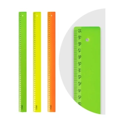Ruler 50cm STAMM, plastic