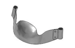 Metal contour matrices with locking fixing device No. 1.313(2)