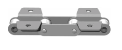 Long-link roller chain for conveyors and elevators TRDp-38-5600-3-10-6/12