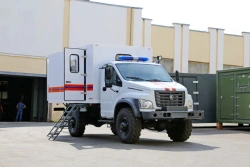 Trucks of modifications 47951K-1 without CMU, 47951K-2 without CMU, 47951K-3 without CMU on the basis of GAZ chassis of modifica