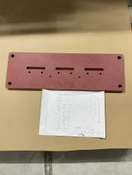 Stator winding cable connection plate article 20-030240