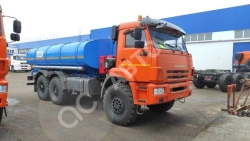 Drinking water tank truck on chassis KAMAZ 43118 of modification 338212-02