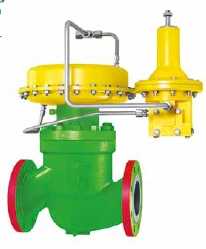 Pressure regulators of RD type