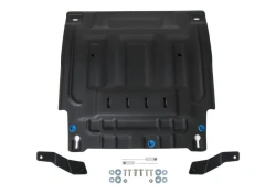 Crankcase + Transmission Protection + Fastener Set, RIVAL, Steel, Hyundai Creta 2021-, V - 1.6; 2.0; Extended