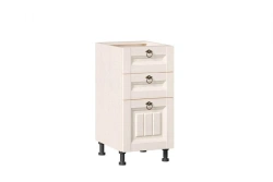 Type 4 LD.270880.000 Kitchen cabinet 400 with 3 drawers cabinet LUX (4) (Oak Provence )