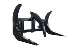 Wood forks with clamping device
