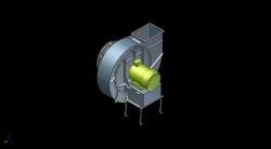 Fan without running gear