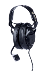 Telephone-microphone headset TMG-8A