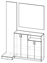 Seat of the attendant MD 1 C