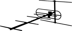 Antenna of the metre range (VHF) ATKG-4.1.6-12.1