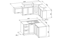 Kitchen cabinets (SK 11)