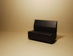 Shipboard metal furniture. Upholstered sofa type I RBPG