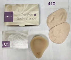 Breast (breast) exoprosthesis based on silicone gel, model 410