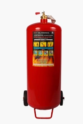Mobile air-foam fire extinguisher OVP(n,s)-50(s)-AB-01(FluoroPAV).