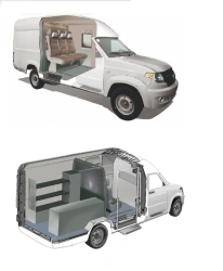 Special vehicle type 298943 of category N1 on the basis of UAZ-236021 or category N1G on the basis of UAZ-236022 for laboratorie