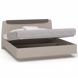 "SOHO" AR5-01.DS, Bed 2sp. with n/m (1800mm) Cayenne 6, d/matr.20-45kg from a set of modular furniture "SOHO".