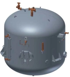 Pneumatic tank of fire extinguishing systems