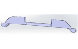 Facing of route indicator cover 5299-405P-5206020-10