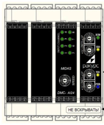 MIDAS DMC-AI24 digital measuring converters of normalised analogue signals