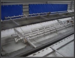 Transportable complex of technological equipment for de-icing of underbody and undercarriage equipment