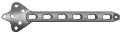 Plate "clover leaf" with s/c (4-12 holes, length 107-251 mm. )