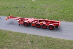 Four-axle container semitrailer (designed for transporting dangerous goods), modification ???-544A