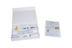 Magnetic poster "My day off". Box with a set of cards. (German language)