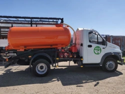 Vacuum tank truck type 2790E, modifications 2790E-08 on the basis of GAZ chassis, C4 modifications C41R16.