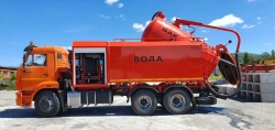 Combined tank truck 4671M3-40 on chassis Kamaz 65115-5H