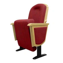 Metal-framed auditorium armchair Naples model