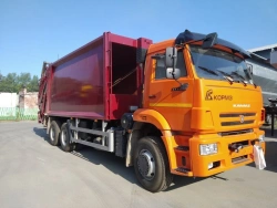 Garbage truck MZ20-K55-01 on the basis of chassis KAMAZ 65115-A5, KAMAZ 65115-5H, KAMAZ 65115-50
