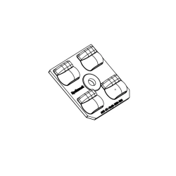 Lens for LED luminaires AMT-ST-40x40-3535-ERS